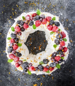 Pavlova Wreath - The Upper Hutt Connection