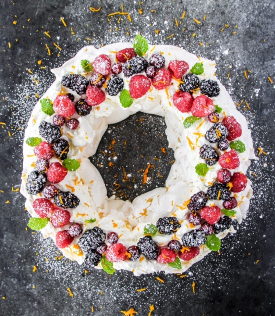 Pavlova Wreath - The Upper Hutt Connection